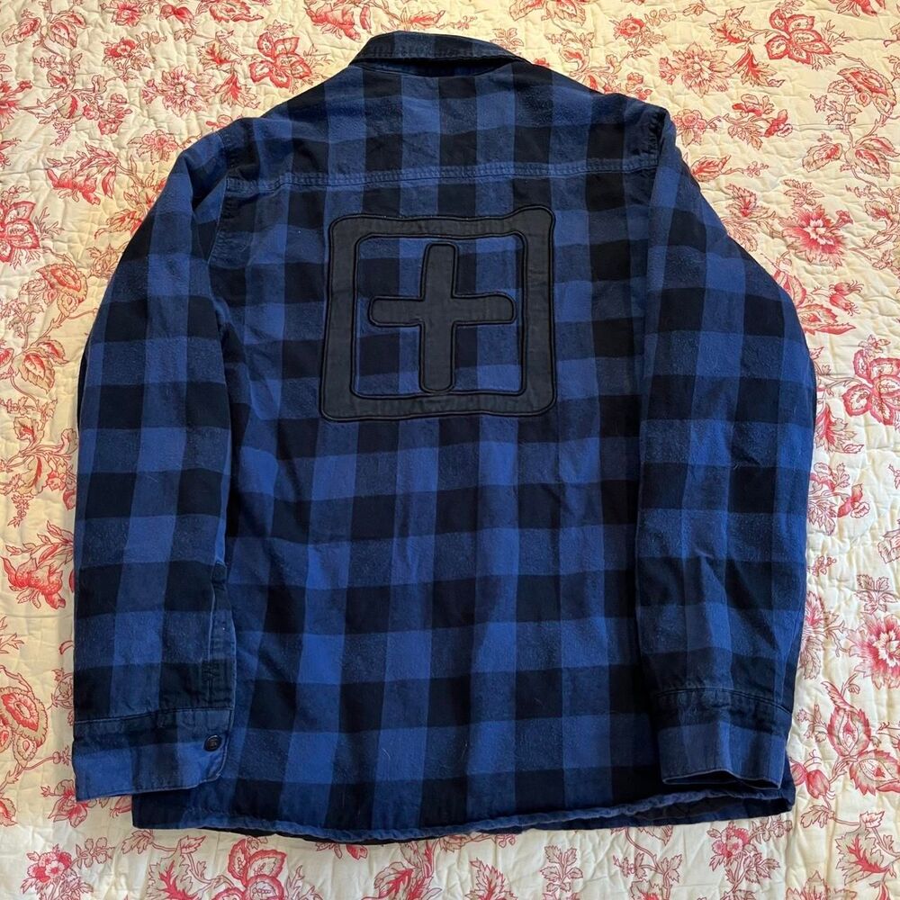 Ksubi Men's Navy and Blue Shirt